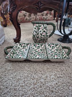 Christmas dish set