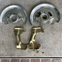 Chevelle El Camino Disk Disc Brake Brackets And Backing Plates