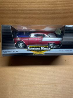 Ertl American Muscle 1955 Chevy Bel Air 1:18 Die Cast