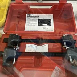 Strut spring compressor