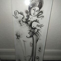 Black And White Canvas Wall Art 16 In