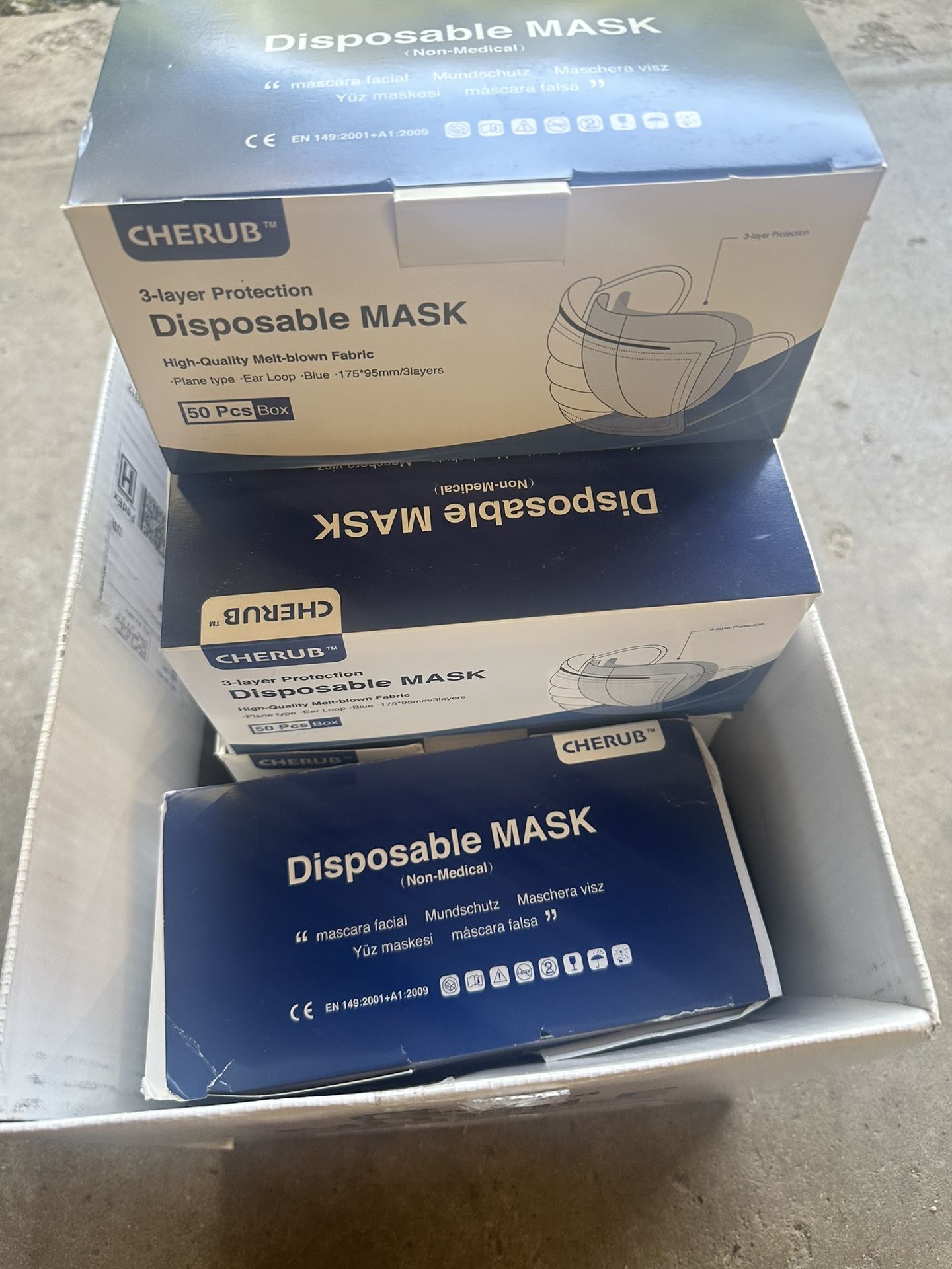 3 Layer Disposable Masks