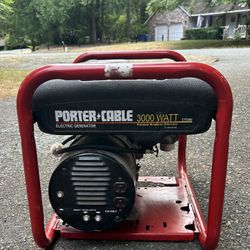 Porter-Cable CTE(contact info removed) Watt Generator, 4 Gal Fuel Tank