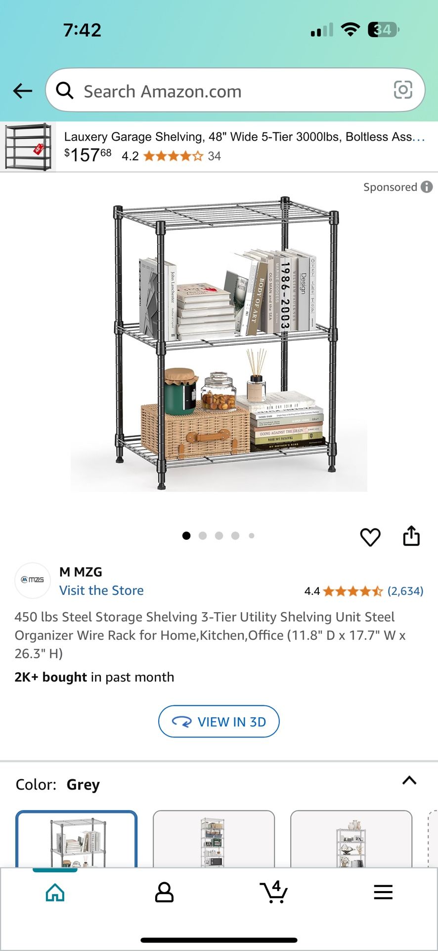 Storage Shelves 