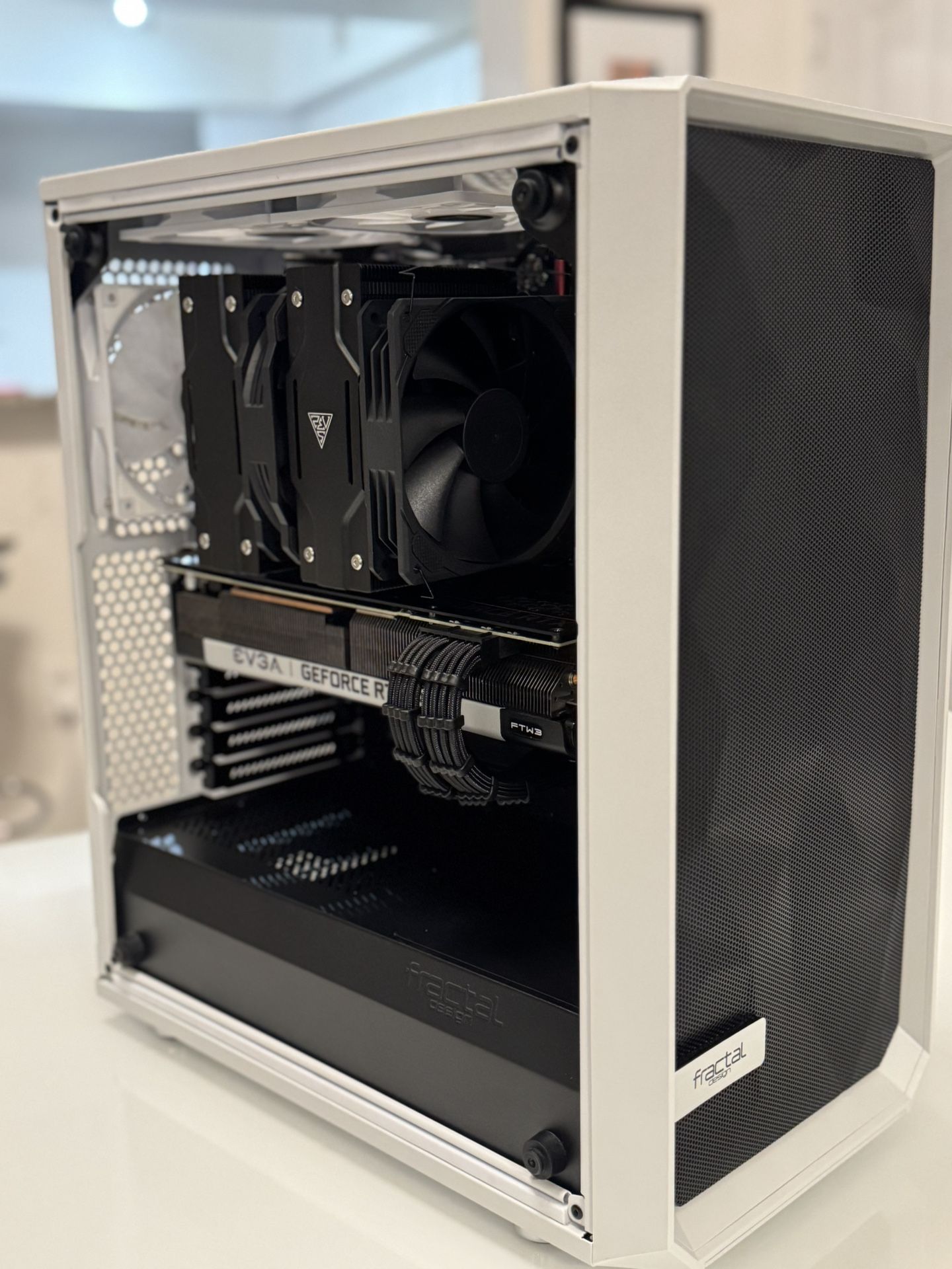 Gaming PC RTX 3070 Ryzen 7 3700X 16gb 3600mhz 500gb Nvme 4.0 250gb SSD Fractal Case Open To Trades