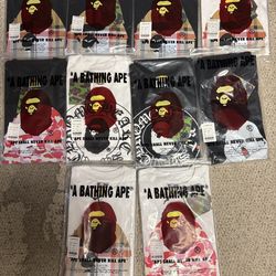 Bape tee’s S/M/L