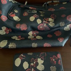 Coach Ava Floral Tote