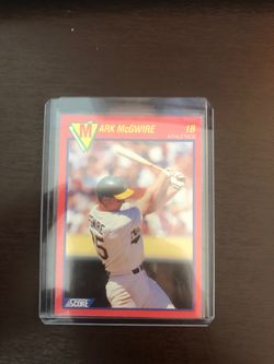 Mark McGwire Score Superstar Card!