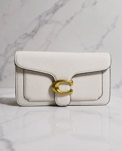 Coach Tabby Style Shoulder Bag – White