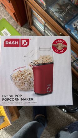 Dash Fresh Pop Hot Air Popcorn Maker