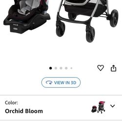 car seat and stroller plus base 