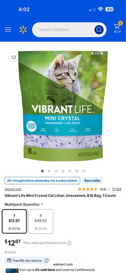 Brand new cat litter