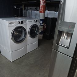 Blow Out Sale Warehouse Full Of Nice Like Brand New Refrigerators Washer Dryer Oven Stove Stackable Free Warranty Only 65for Financing 90day TO Pay 