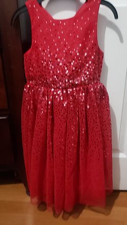 Red dress size 5-6