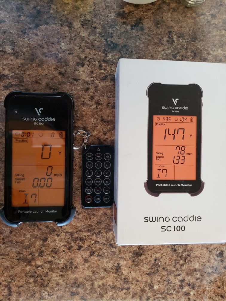 Swing Caddie Sc100 Golf Launch Monitor