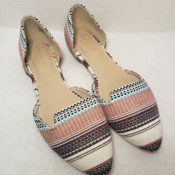 Issac Mizrahi of New York Fabric Flats. Size 8.5