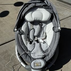 Jool Baby Nova Swing for Newborns - Electric Motorized Infant Swing, Bluetooth Music, 10 Preset Melodies