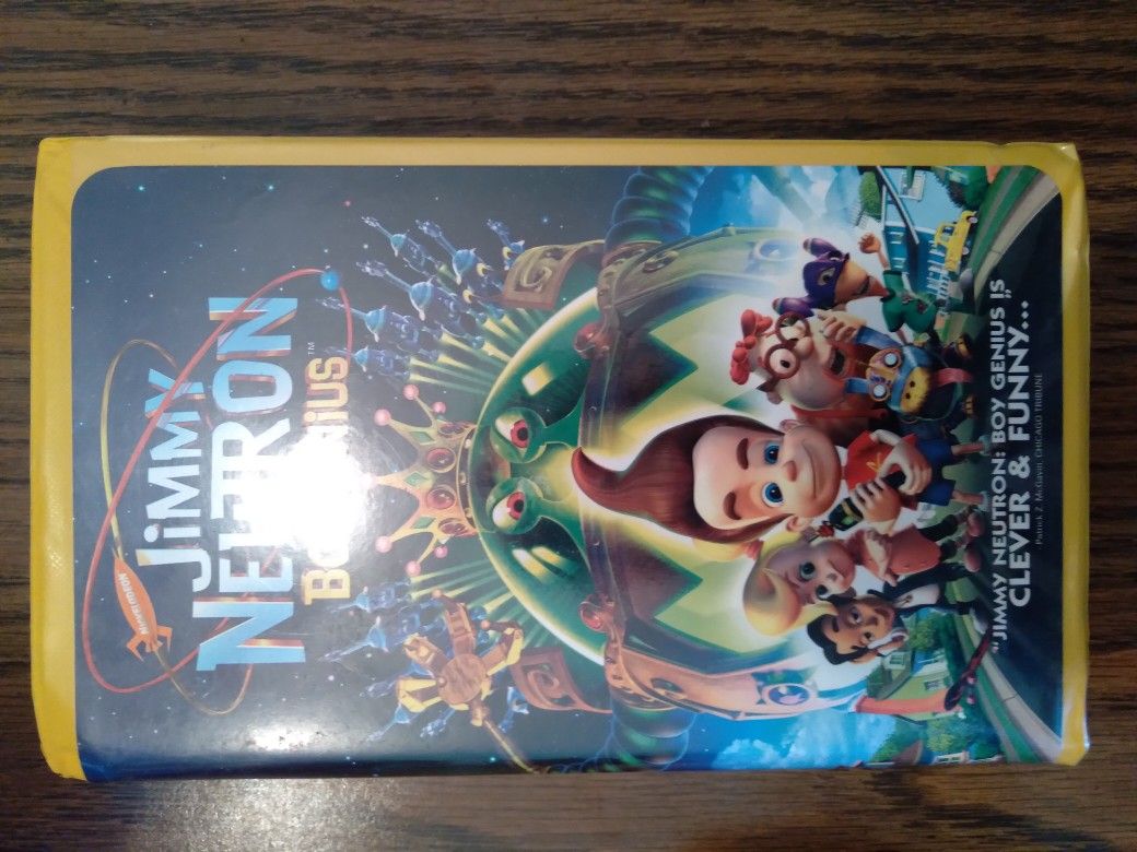 Jimmy Neutron Vhs