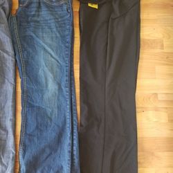 Maternity pants and jeans