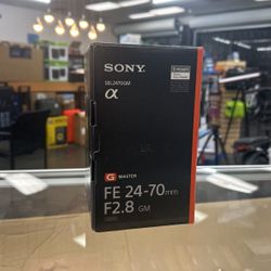 Sony 24-70mm G Matter Lens