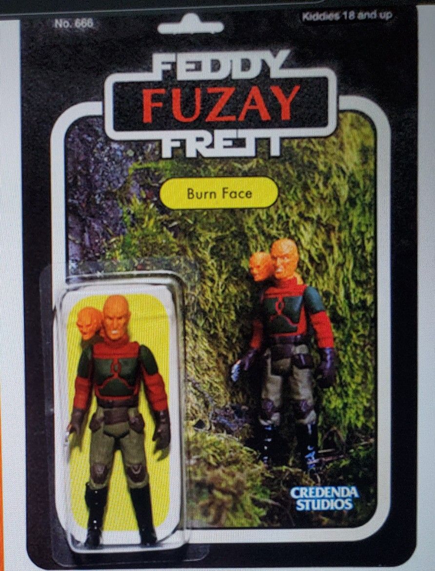 Freddy Fuzay Frett - Credenda Studios - Signed / Numbered 2015 Comic-Con Limited Edition