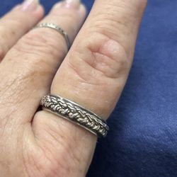 Unisex John Hardy Wedding Band .925 Silver