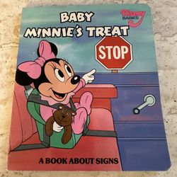 Baby Minnie's Treat - A Book About Signs (Disney Babies) - Disney Enterprise...