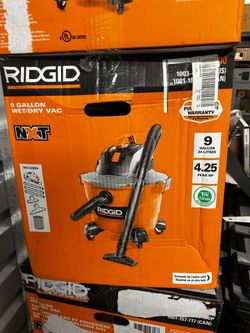 Rigid 9 gallon vaccum