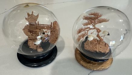 Intricate cork artwork.