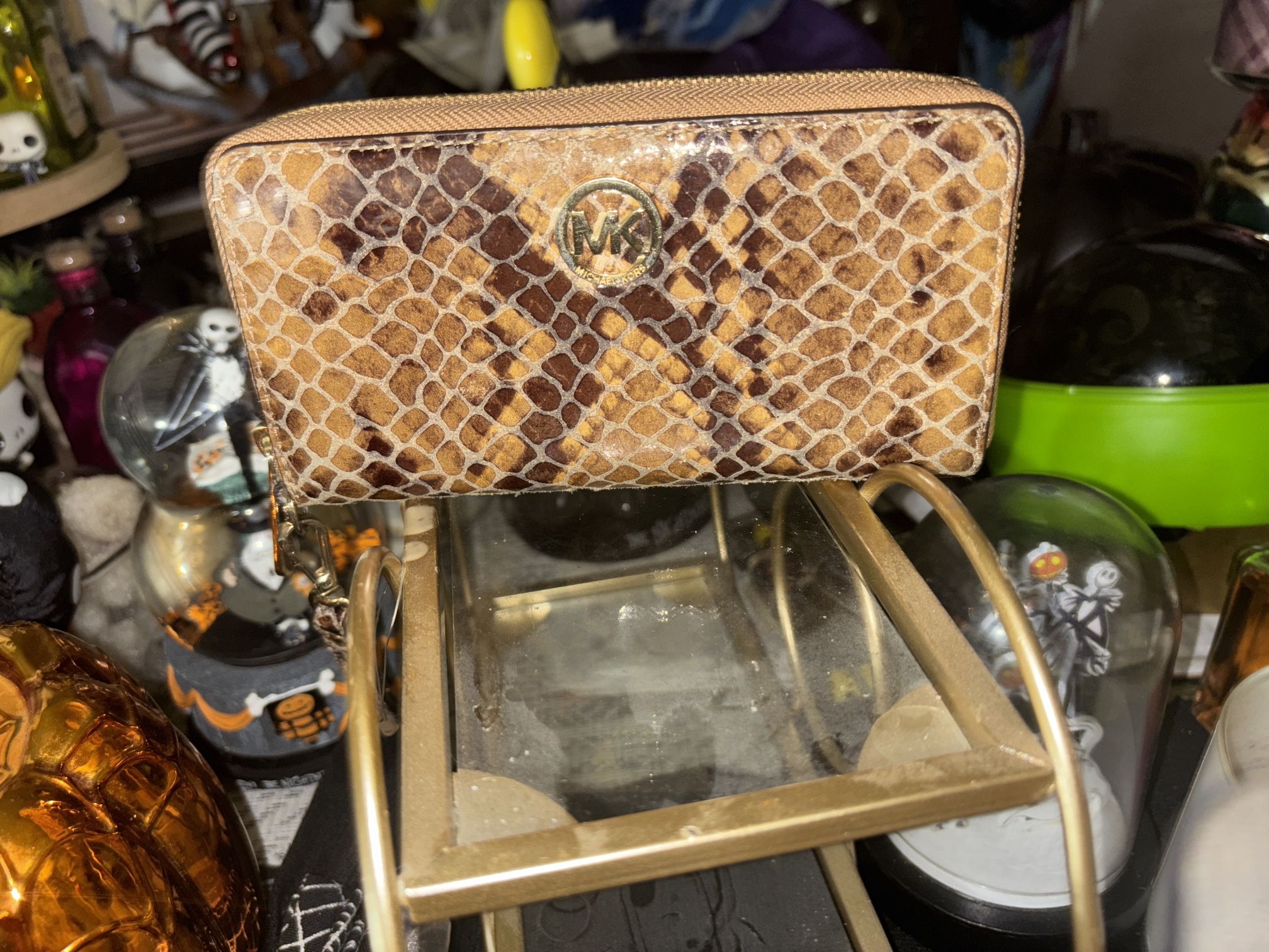 Michael Kors wristlet flash wallet