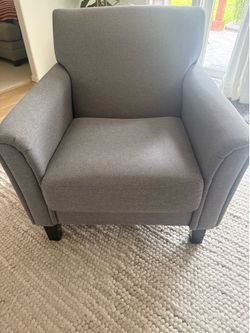 Accent Chairs: Grey (2)