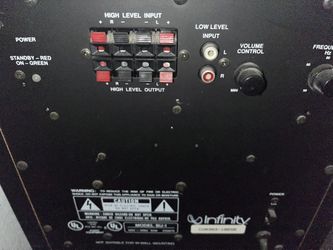 Infinity Subwoofer Vintage