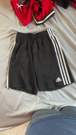 Black adidas shorts