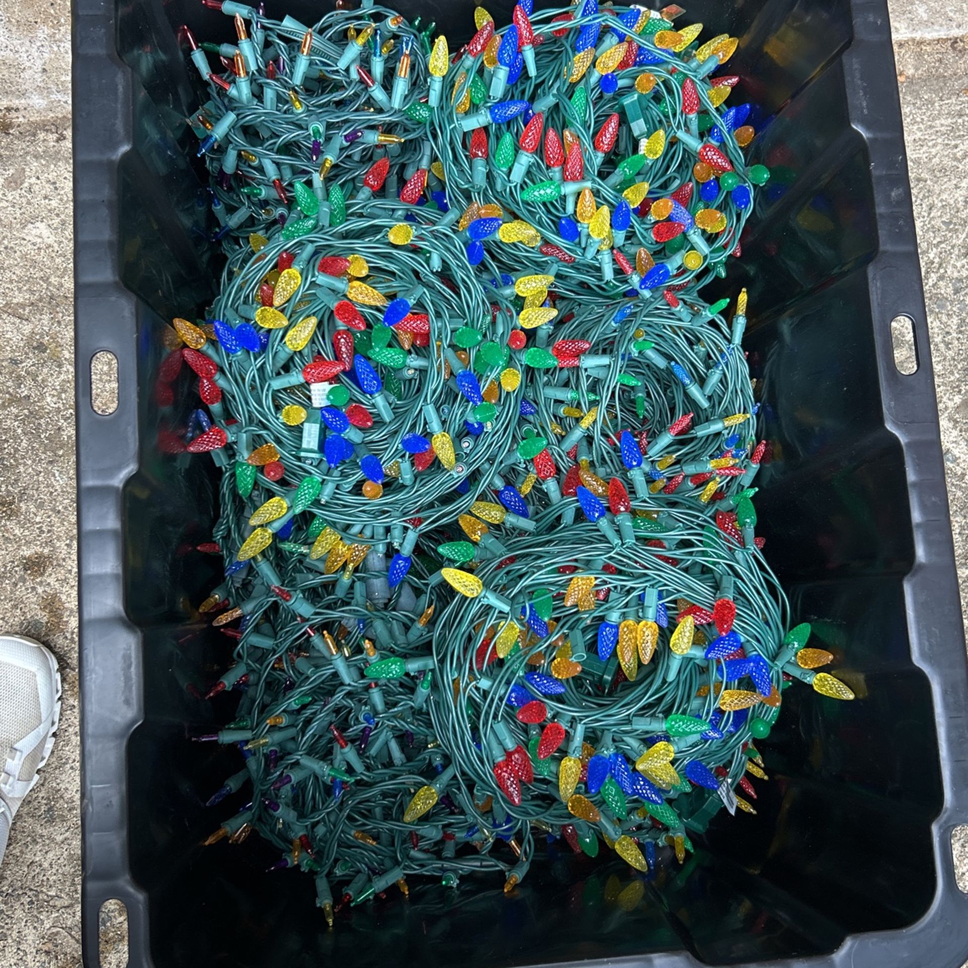 40 Lbs Of Led Christmas Lights