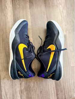 Nike Kobe 8 protro size 12 lakers away