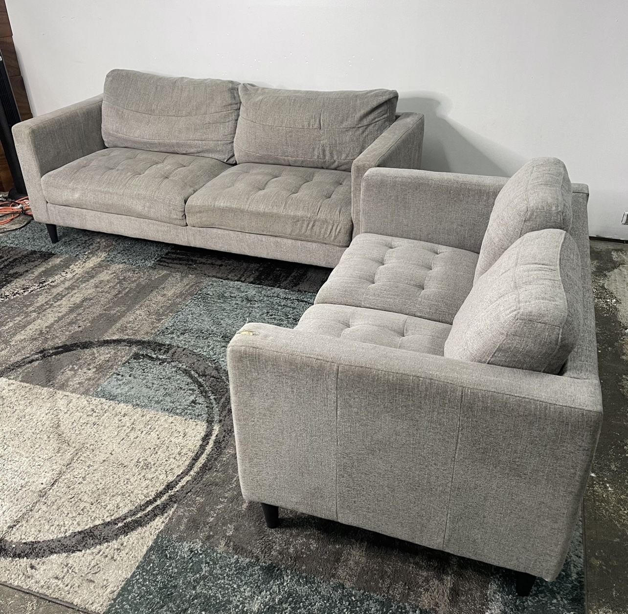 Couch Set Free Delivery Sofa Loveseat