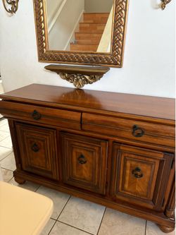 Dinning set and sideboard