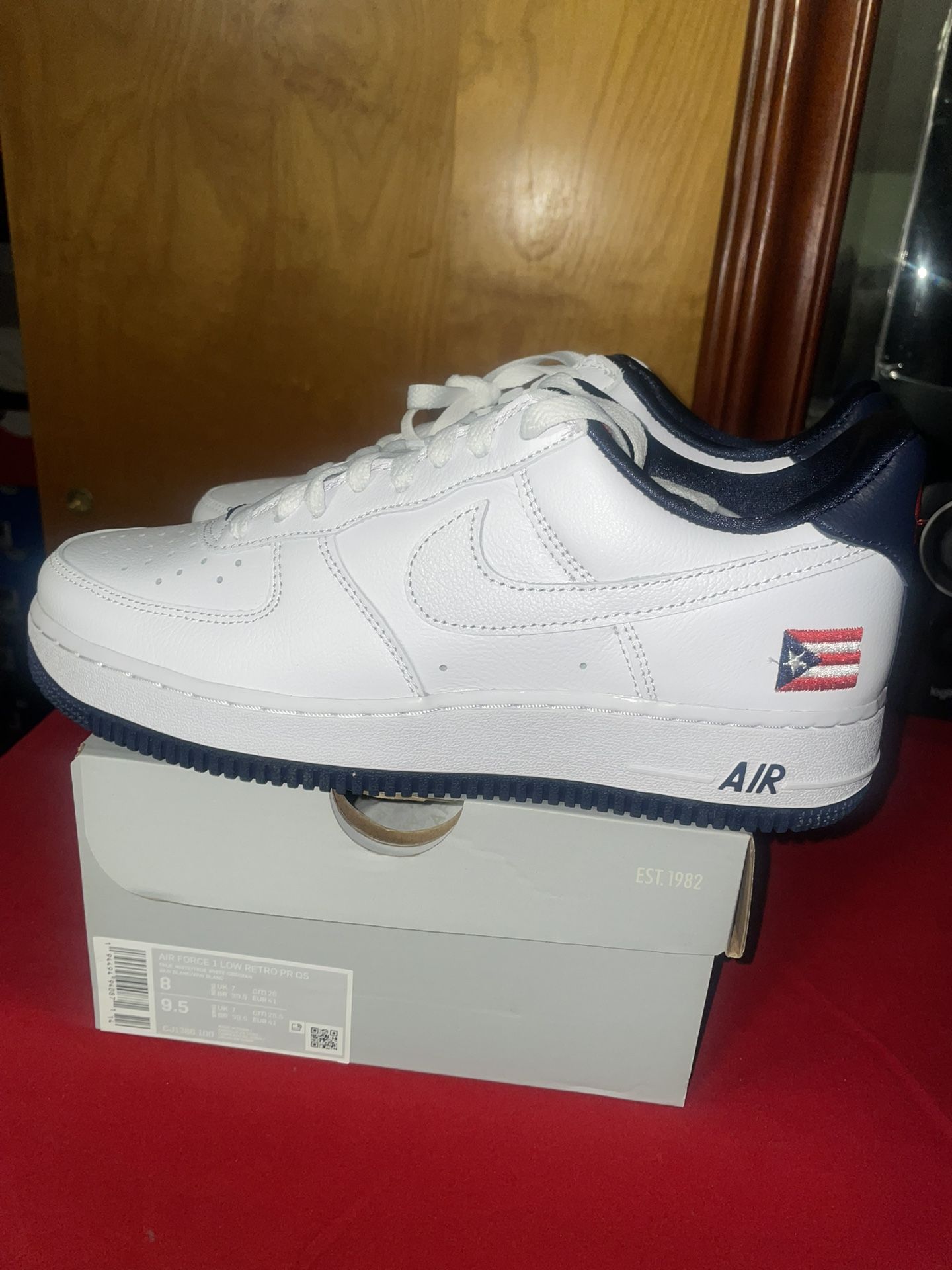 DS Nike Air Force 1 Puerto Rico 🇵🇷 Size 8
