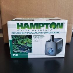 Hampton Replacement Statuary & Fountain Pump 