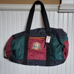 NEW LIGHT WEIGHT DUFFLE BAG 18" LONG 9" DEEP