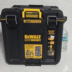DEWALT 15.25 in. ToughSystem 2.0 Compact Deep Tool Box. H 13.8", W 15.25", D 10 Inches. Several Available