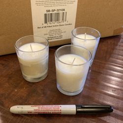 Votive candles - Glass