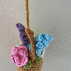 crochet car decoration