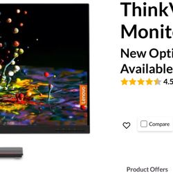 Lenovo 31.5 Inch Monitor