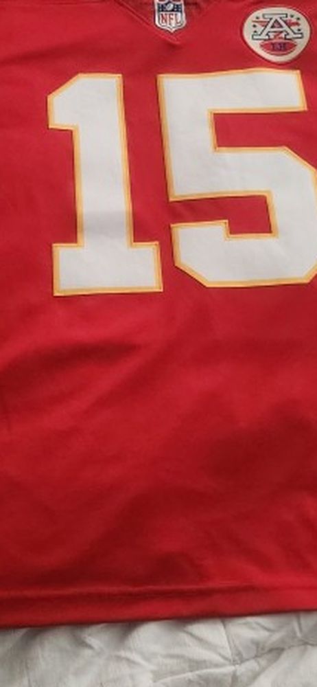 NFL Players Nike Patrick Mahomes #15 Dryfit JERSEY Size XL