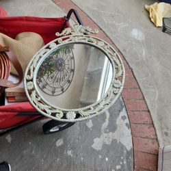 Vintage Mirror Is Metal