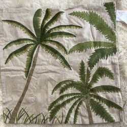 Palm Tree Pillow Sham