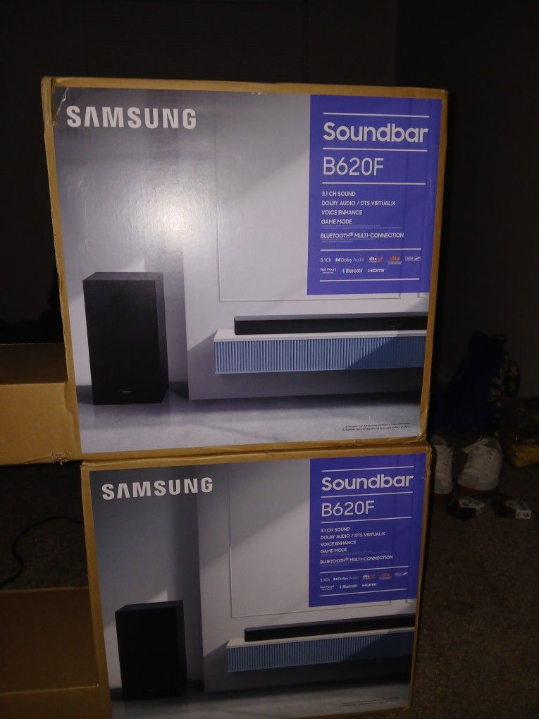 Samsung  Soundbar Dolby Audio/ Dts Virtual-x, Voice Enhance, Game Mode Bluetooth Multi-connection