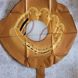 Glove Balloon Baseball Balloons
