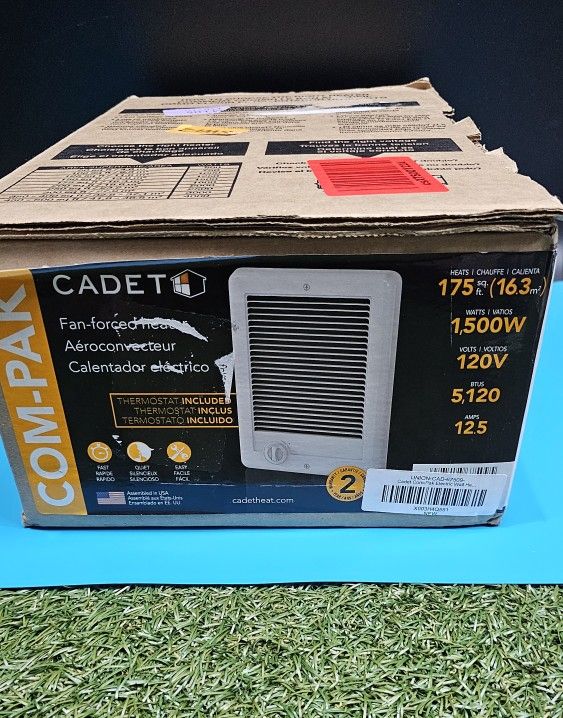 Cadet Com Pak the most popular thermostat wall heater 1500W, 120V